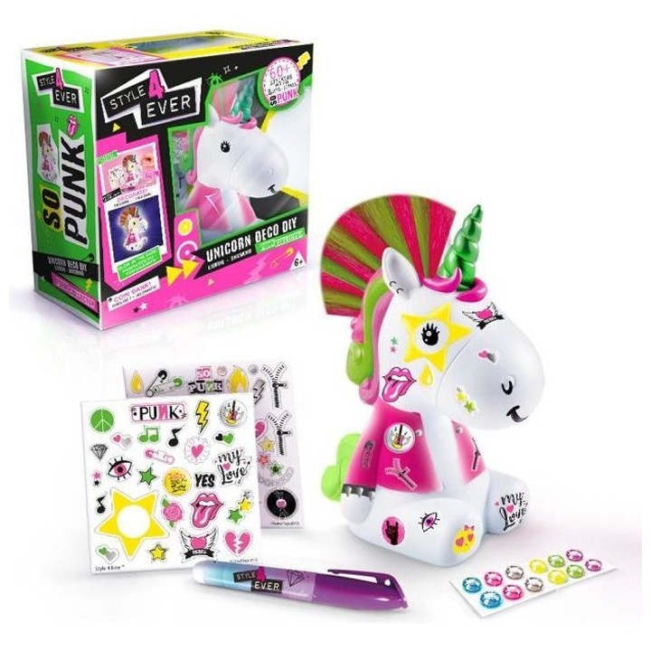 STYLE 4 EVER Édition Limitée Licorne DIY Punk Collector - Licorne a