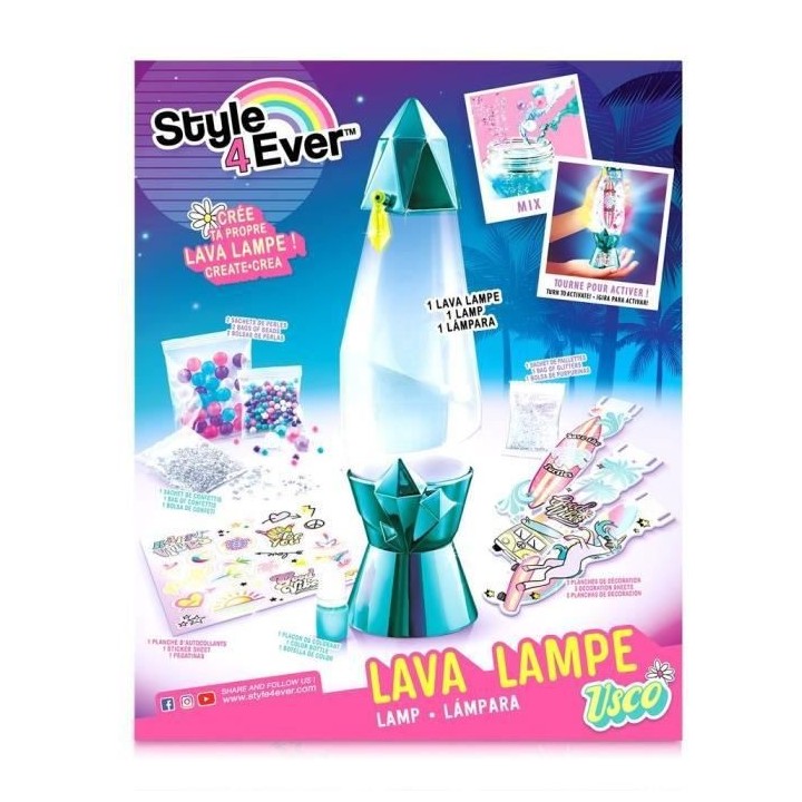 CANAL TOYS - Style 4 Ever - Lava Lampe DIY - La Lampe Tropical VSCO a