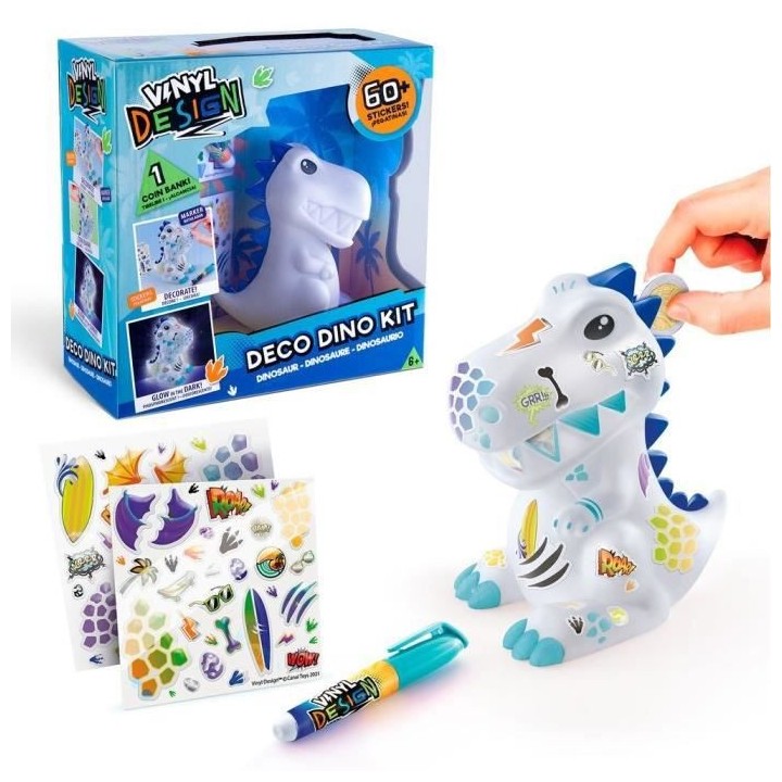 CANAL TOYS - STYLE 4 EVER - Dinosaure Déco DIY