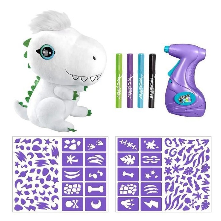 Canal Toys - Peluche Airbrush Dinosaure a Personnaliser - Peluche Spra