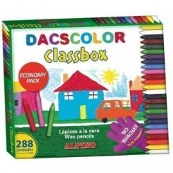 Crayons gras de couleur...