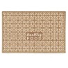 Tapis Healthy Food 40 x 1 x 60 cm Beige Polyamide Latex (24 Unités)