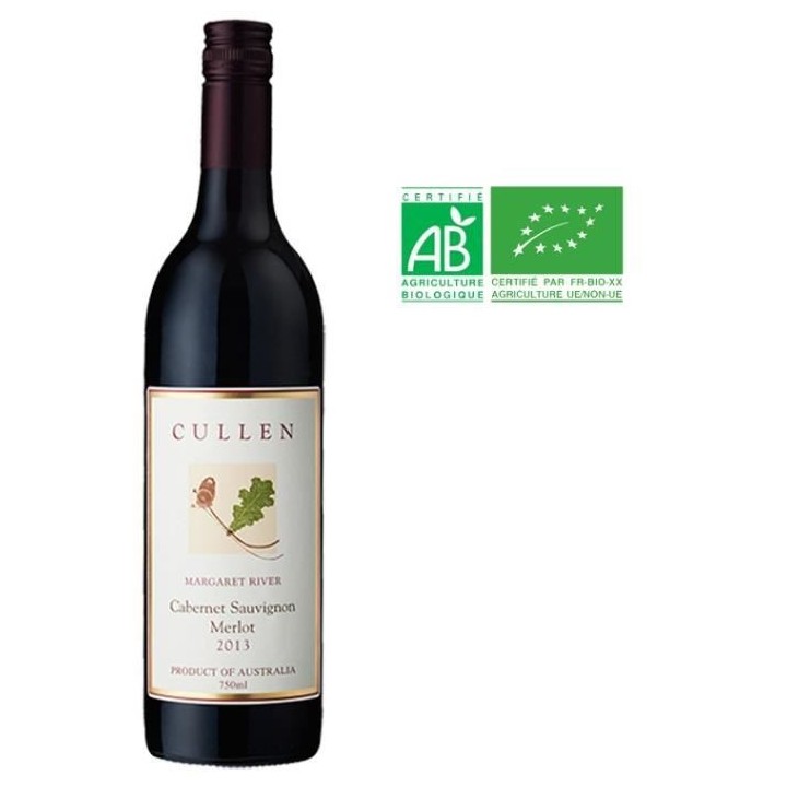 Cullen 2017 Wilyabrup Margaret River - Vin rouge d'Australie - Bio