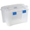 KETER | TOTEM 60L, Rangement, Transparent, 59,6 x 39,5 x 37 cm