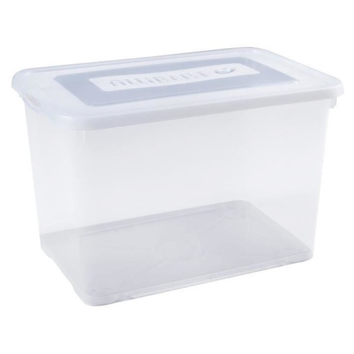 CURVER | HANDY 65L, Rangement, Transparent, 60 x 40 x 38,8 cm