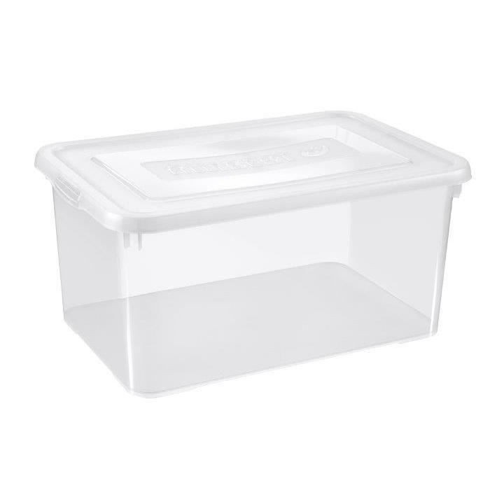 CURVER | HANDY 50L, Rangement, Transparent, 60 x 40 x 28 cm