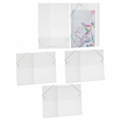 Dossier de Portefeuilles Transparent (1 x 26 x 35,5 cm) (12 Unités)