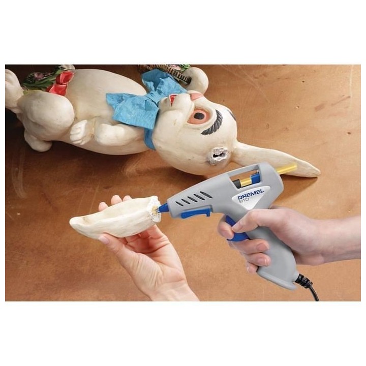 Lot de 12 bâtons de colle DREMEL GG03 - (Spéciale bois, Diametre 7mm