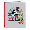 Reliure à anneaux Mickey Mouse Clubhouse Only one Blue marine A4 (26.5 x 33 x 4 cm)