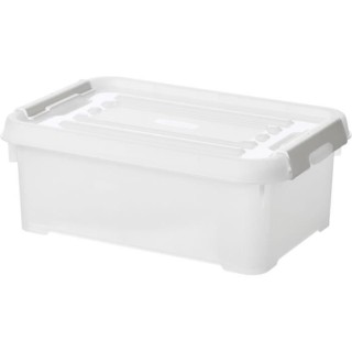 CURVER | HANDY PLUS 4L CLIPS BLANC - 100% RECYCLE, Rangement, Milky,