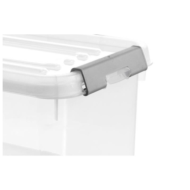 CURVER | HANDY PLUS 4L CLIPS BLANC - 100% RECYCLE, Rangement, Milky,