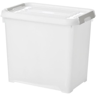 CURVER | HANDY PLUS 9L CLIPS BLANCS - 100% RECYCLE, Rangement, Milky,