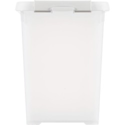 CURVER | HANDY PLUS 9L CLIPS BLANCS - 100% RECYCLE, Rangement, Milky, 29,4 x 19,4 x 25,4 cm