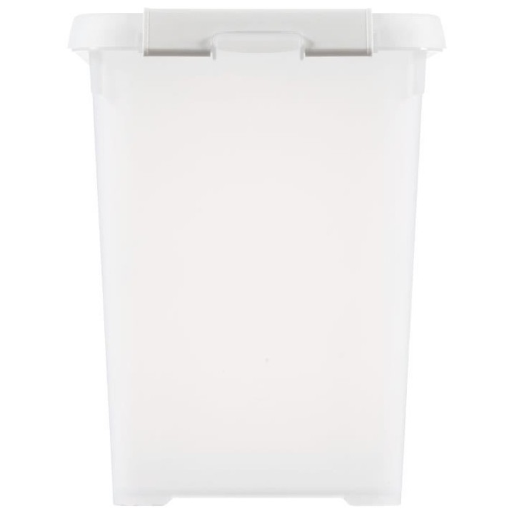 CURVER | HANDY PLUS 9L CLIPS BLANCS - 100% RECYCLE, Rangement, Milky,