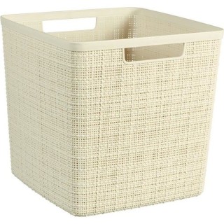 CURVER Paniere Jute cube 17 L - Beige