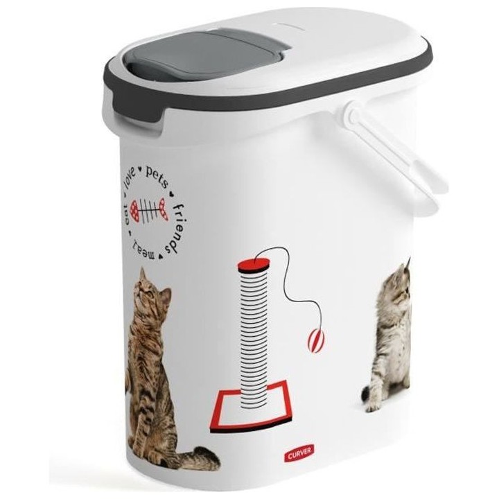 Curver Récipient alimentaire pour chats 10 L