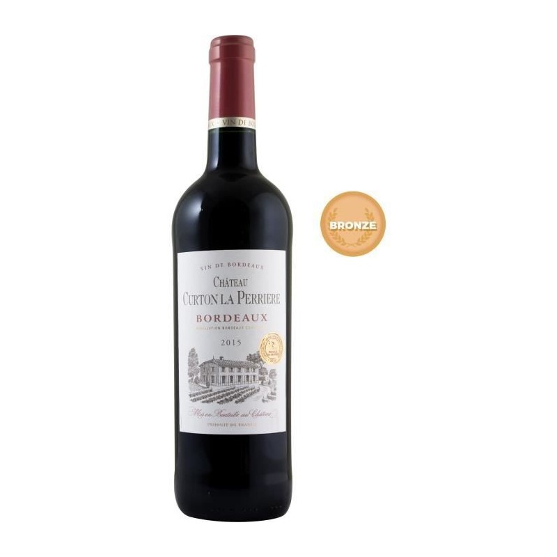 Château Curton La Perriere 2015 Bordeaux - Vin rouge de Bordeaux