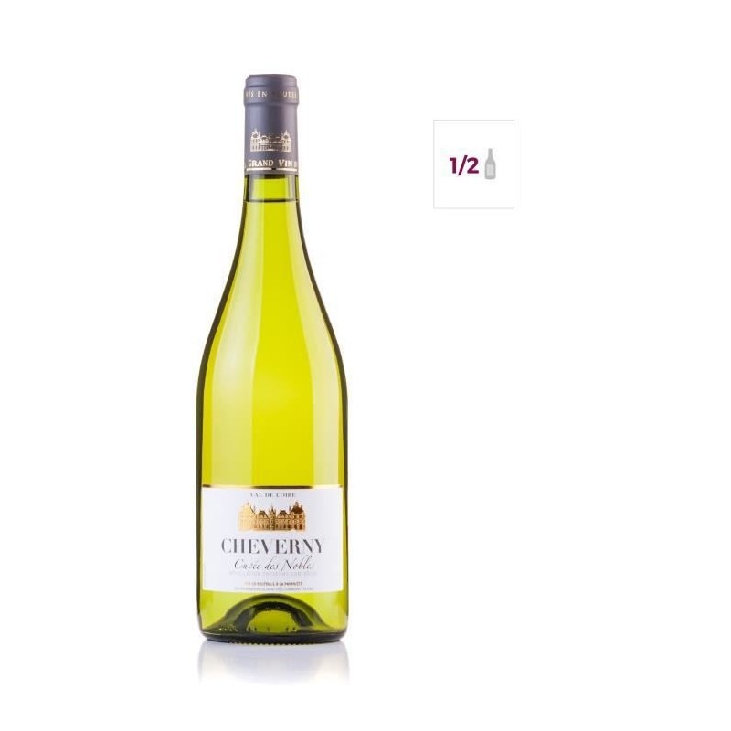 Cuvée des nobles 2019 Cheverny - Vin blanc de Loire - 37,5 cl