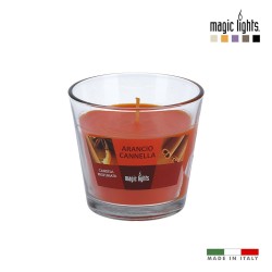 Bougie Parfumée Magic Lights Orange Canelle 150 g