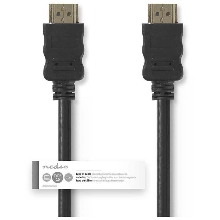 Câble HDMI 4K HIGH SPEED 25m.
