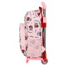 Cartable à roulettes Minnie Mouse Me time Rose (28 x 34 x 10 cm)