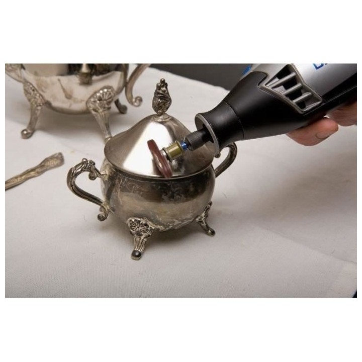 Brosse abrasive de précision DREMEL S471 'Diametre 25mm, Grain 36, Po