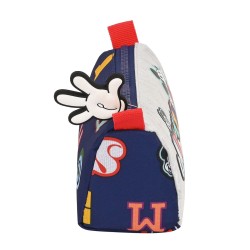 Trousse d'écolier Mickey Mouse Clubhouse Only one Blue marine (21 x 8 x 7 cm)