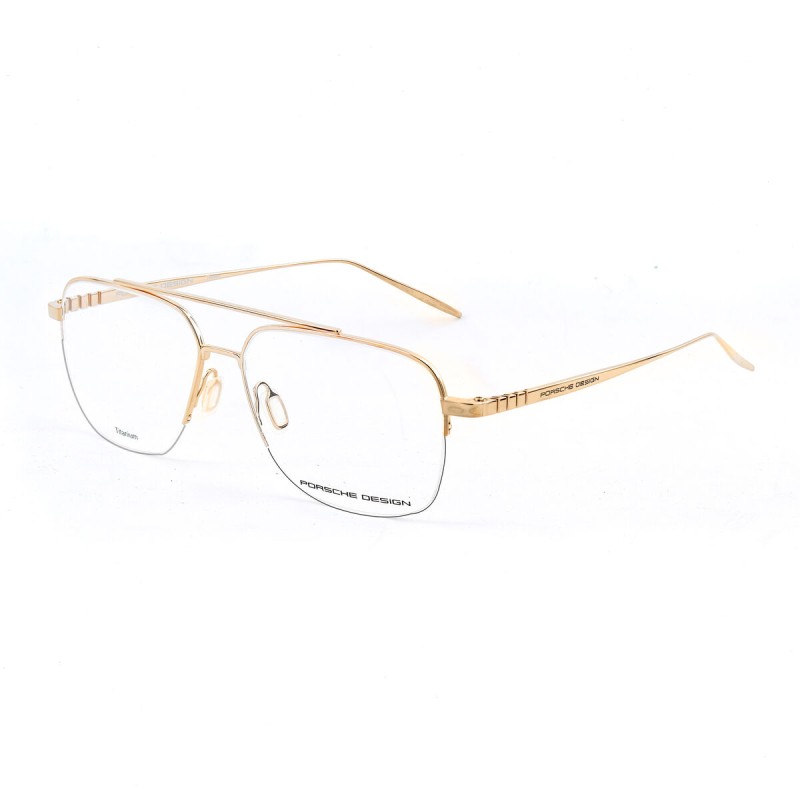 Monture de Lunettes Homme Porsche Design P8359-B-56 ø 56 mm Doré