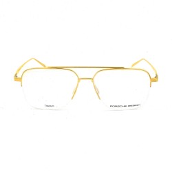 Monture de Lunettes Homme Porsche Design P8359-B-56 ø 56 mm Doré