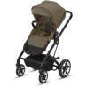 CBX BY CYBEX Poussette duo Talos S - Des la naissance - Jusqu'a 22kg - Dossier inclinable - Roues increvables - Black classic/be