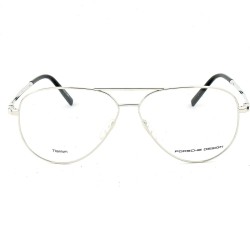 Monture de Lunettes Homme Porsche Design P8355-C-61 ø 61 mm Gris