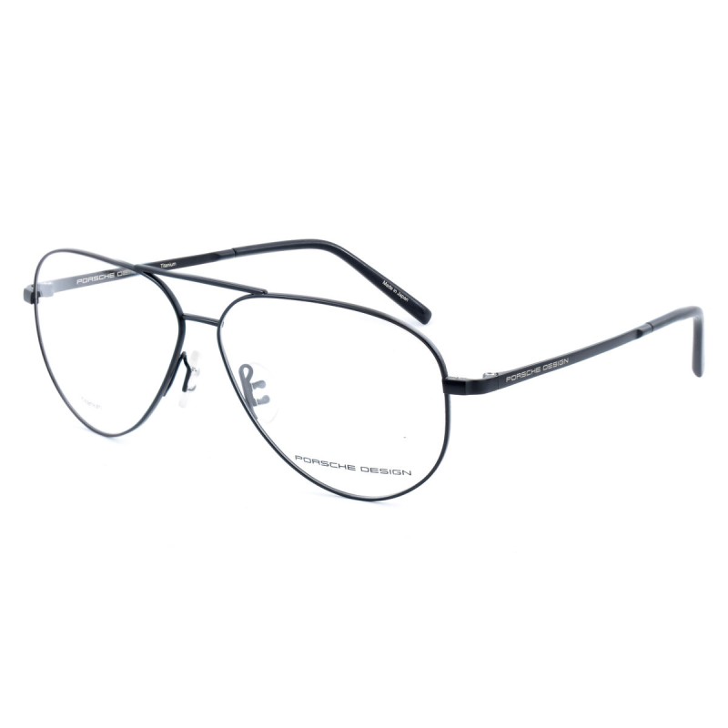 Monture de Lunettes Homme Porsche Design P8355-A-61 ø 61 mm Noir