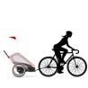 CYBEX Kit vélo ZENO - Bras armature, Accroche vélo, Drapeau de sécurité et Lumiere arriere de sécurité - 6 mois a 4 ans