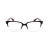 Monture de Lunettes Femme Alexander McQueen AMQ-4257-8SM Noir