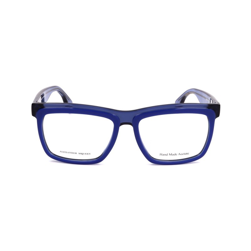 Monture de Lunettes Homme Alexander McQueen AMQ-4250-8RD ø 53 mm Bleu