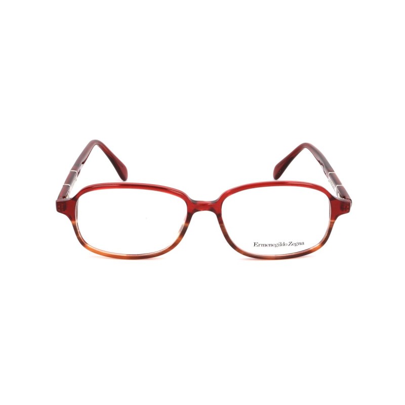 Monture de Lunettes Unisexe Ermenegildo Zegna VZ3501-06DR ø 52 mm Rouge