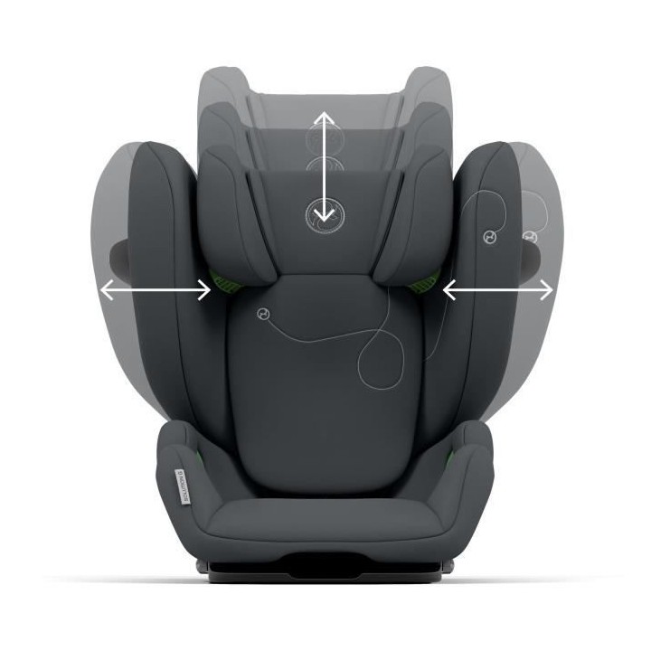 Cybex Siege auto Solution G i-Fix - Groupe 2/3 - De 3 a 12 ans - Fixat