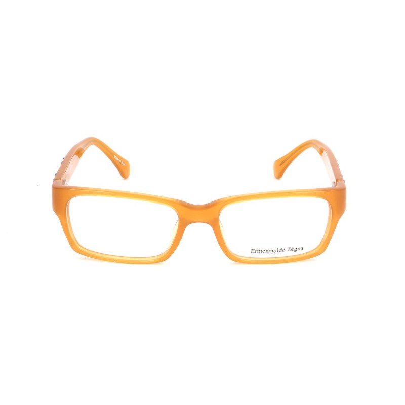 Monture de Lunettes Unisexe Ermenegildo Zegna VZ3505-06DS ø 52 mm Jaune