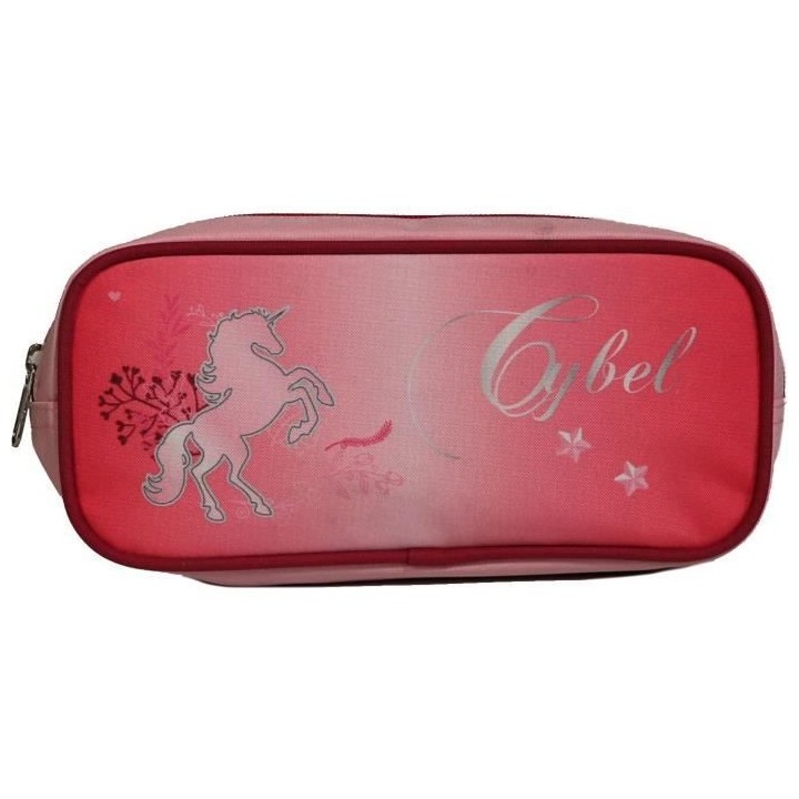 CYBEL Trousse Scolaire Rectangulaire 1 Compartiment Rose Enfant