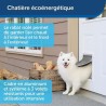 PetSafe - Porte pour Animaux pour Conditions Climatiques Extremes - Triple protection Contre Froid/Chaud, Cadre aluminium, Taill