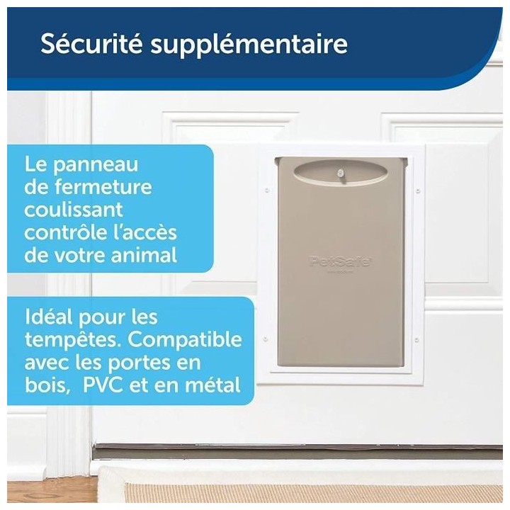 PetSafe - Porte pour Animaux pour Conditions Climatiques Extremes - Tr