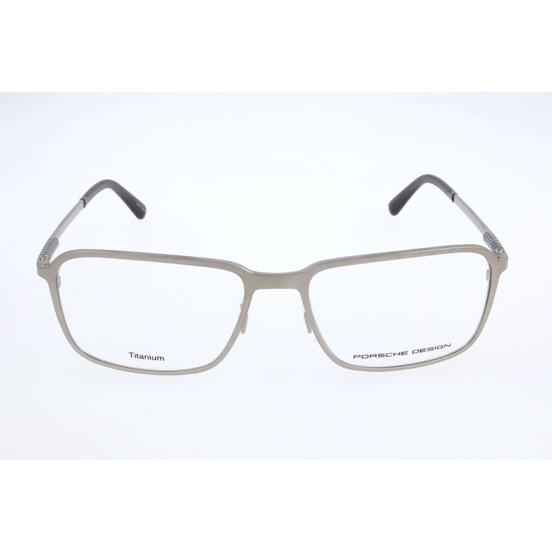 Monture de Lunettes Homme Porsche Design P8293-B Ø 55 mm Argenté