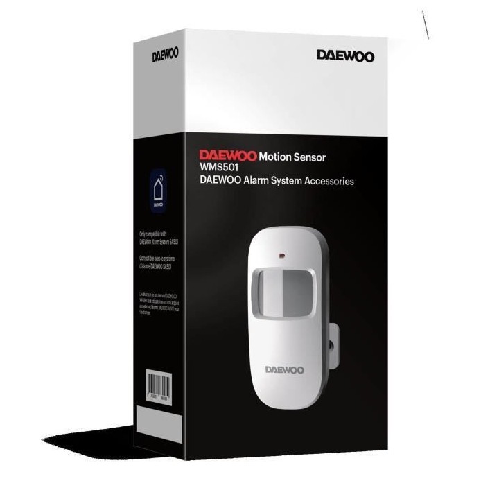 DAEWOO Détecteur de mouvement WMS501 pour systeme d'alarme SA501