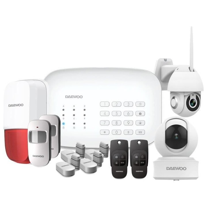 DAEWOO Pack alarme SA603 connecté