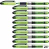 Marqueur fluorescent Stabilo Navigator Vert (10 Unités) (1 Unités)