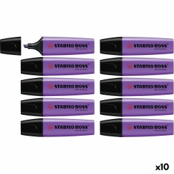 Marqueur fluorescent Stabilo Boss Violet (10 Unités)