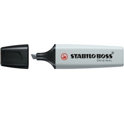 Marqueur fluorescent Stabilo Boss Gris (10 Unités)