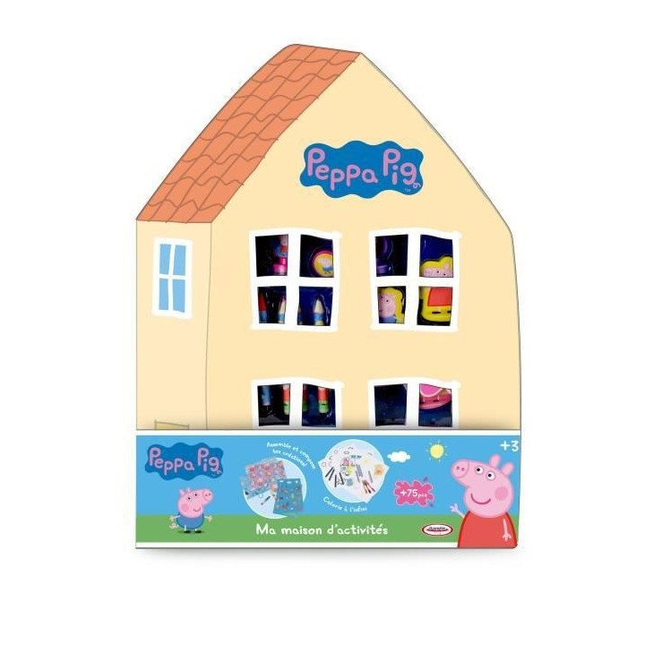 PEPPA PIG - Ma Maison d'Activités - 75 pieces