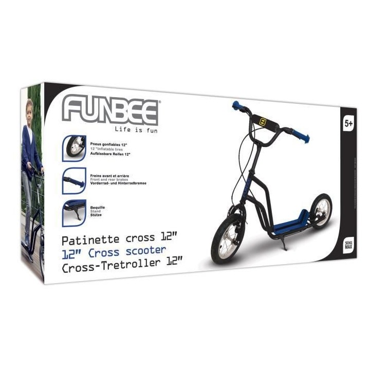 FUNBEE Trottinette 12 pouces Darpeje