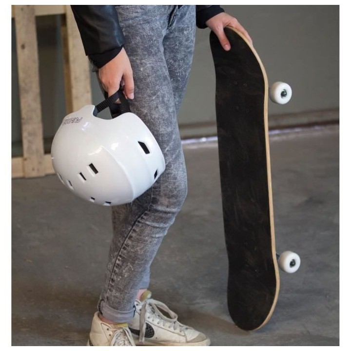 FUNBEE - Casque bol adulte - blanc (m 54-58)